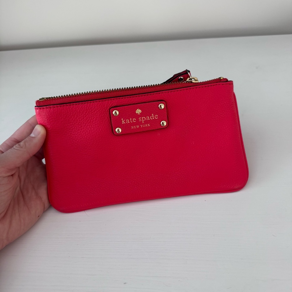 Kate Spade Red Clutch